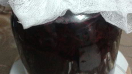 холодный суп на свекольном квасе