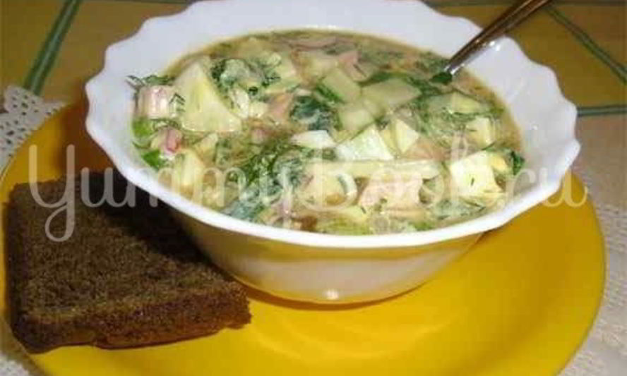 Рецепт холодный суп окрошка