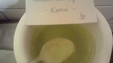 холодный суп-пюре из бруссельской капусты