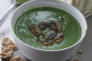 Холодный суп-пюре из петрушки