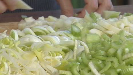 холодный суп-пюре из петрушки