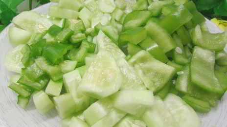 холодный суп-пюре зеленый микс