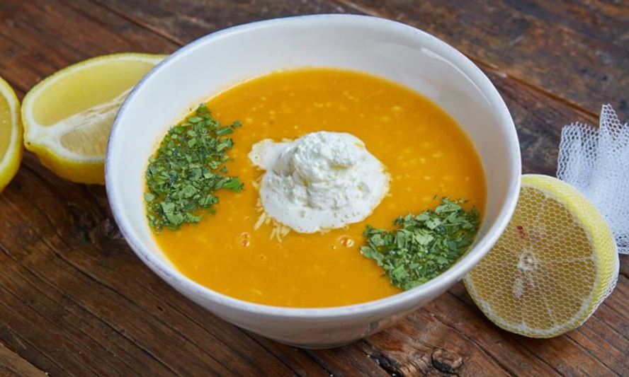 Рецепт холодный суп с нутом и тахини