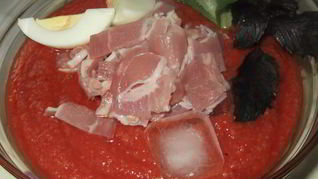 Холодный суп Сальморехо по-испански