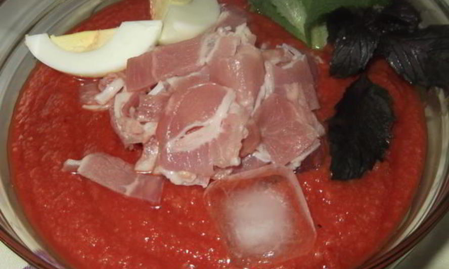 Рецепт холодный суп сальморехо по-испански