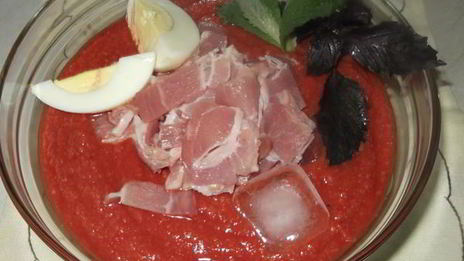 холодный суп сальморехо по-испански