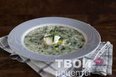 Холодный суп со щавелем