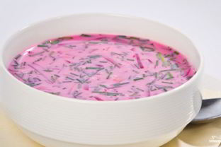 Холодный свекольный суп