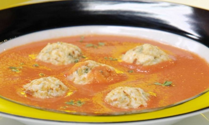 Рецепт холодный томатный суп