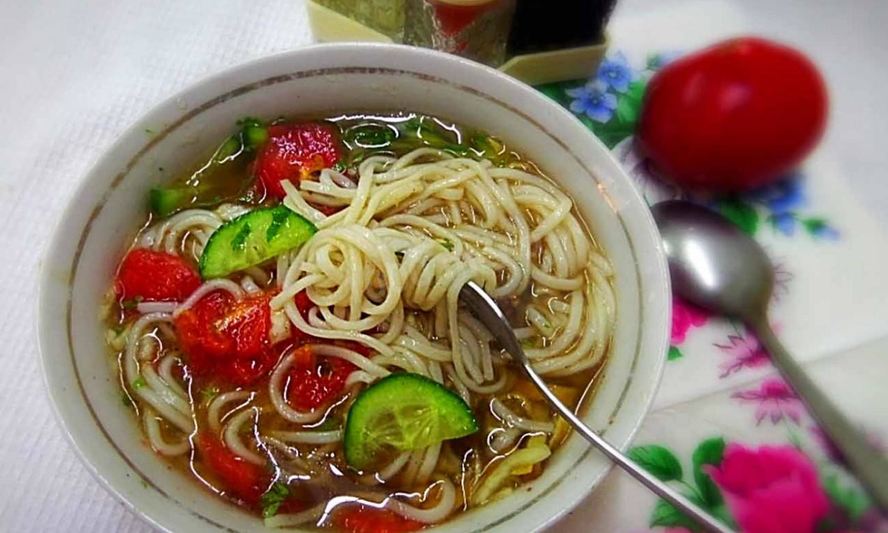 Рецепт кукси с говядиной по-корейски