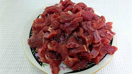 кукси с говядиной по-корейски