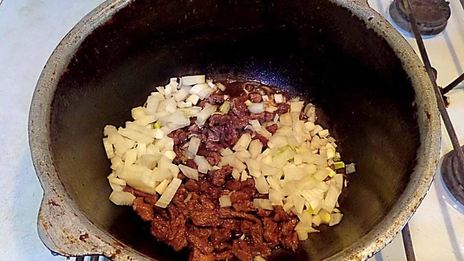 кукси с говядиной по-корейски