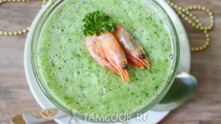 Огуречно-мятный холодный суп