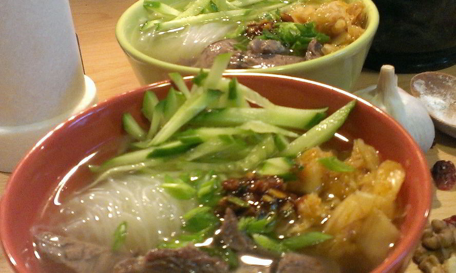 Рецепт острый суп кукси с кимчи