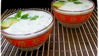 Таратор с авокадо и мятой