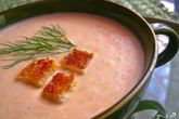 Крем-суп из лосося