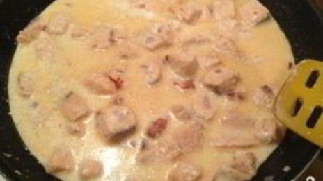 крем-суп из лосося