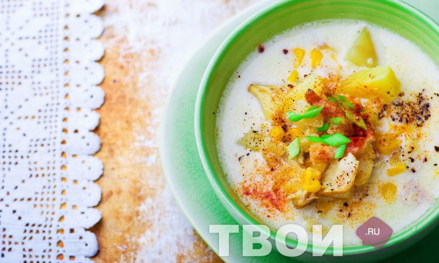 Рецепт кукурузный суп