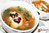 Куриный суп с фасолью
