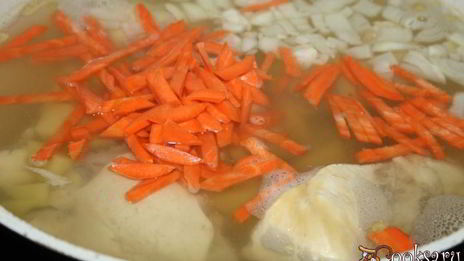 куриный суп с фасолью