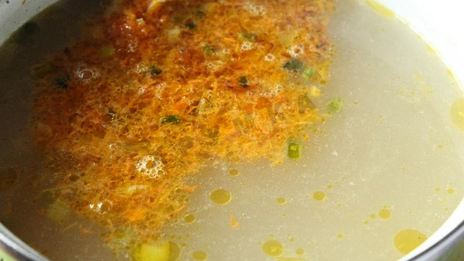 куриный суп с рисом и картошкой