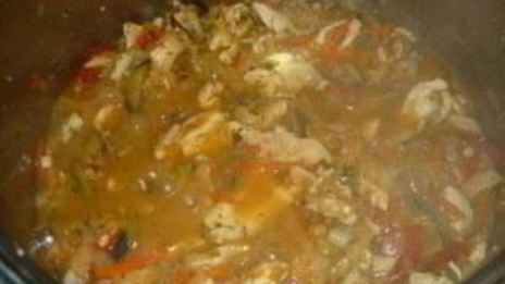 лагман из курицы