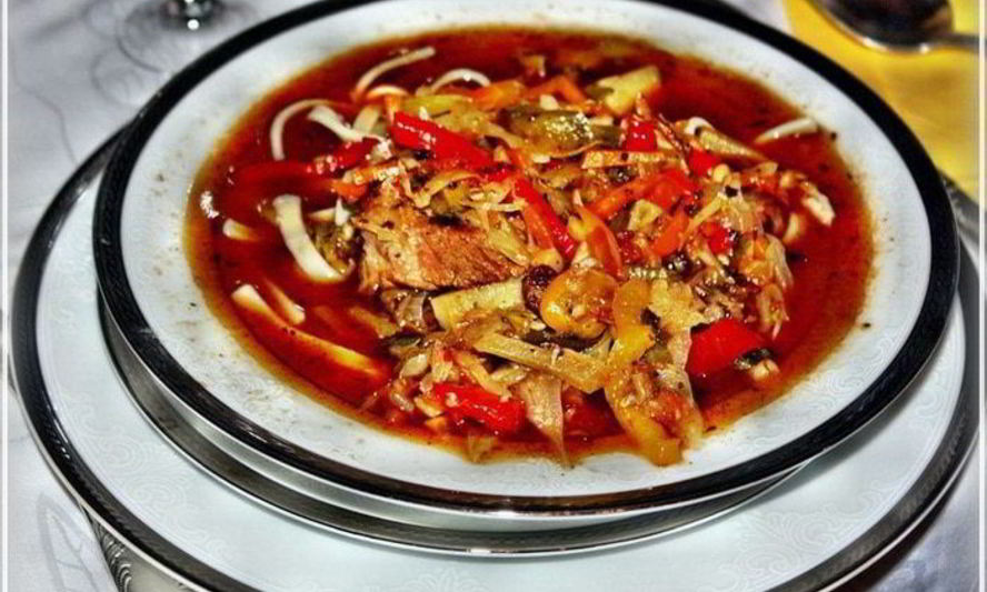 Рецепт лагман по-среднерусски