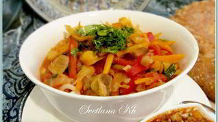 Лагман по-уйгурски