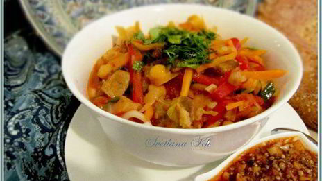 лагман по-уйгурски