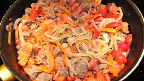 лагман с говядиной