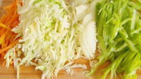 лагман с редькой