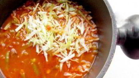 лагман с редькой