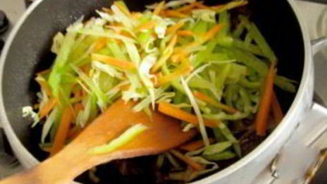 лагман с редькой