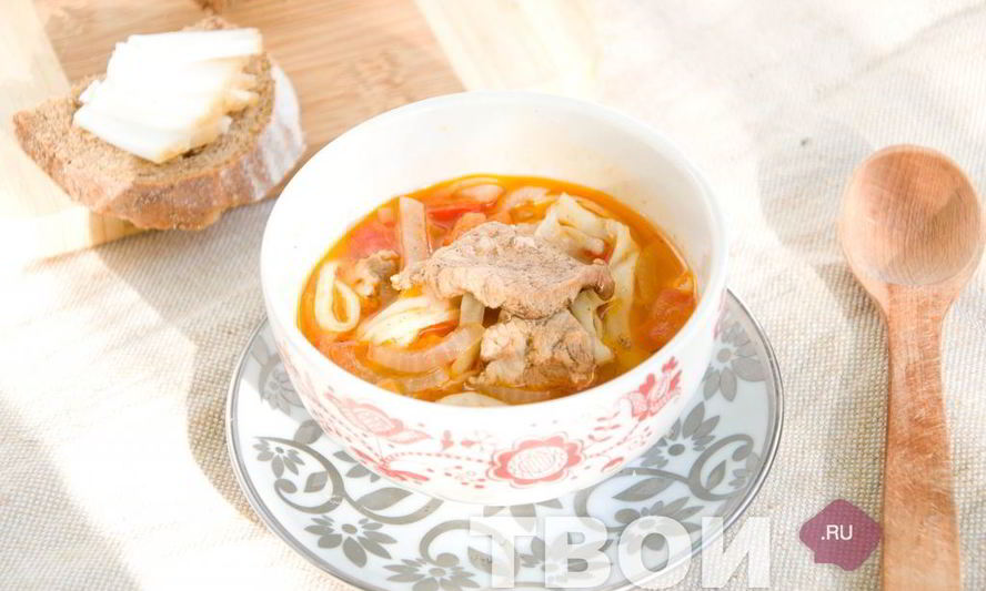 Рецепт лагман узбекский