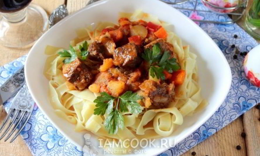 Рецепт лагман в мультиварке