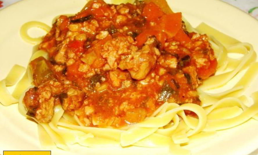 Рецепт лагман жареный по-киргизски