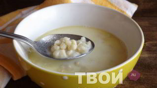 Молочный суп с клецками