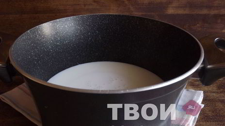 молочный суп с клецками