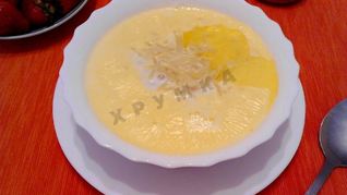 Молочный суп с лапшой