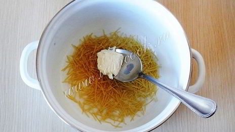 молочный суп с вермишелью