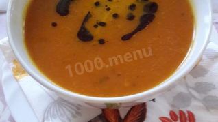 Морковно тыквенный суп