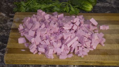 классическая окрошка на квасе