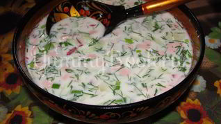 Окрошка без кваса