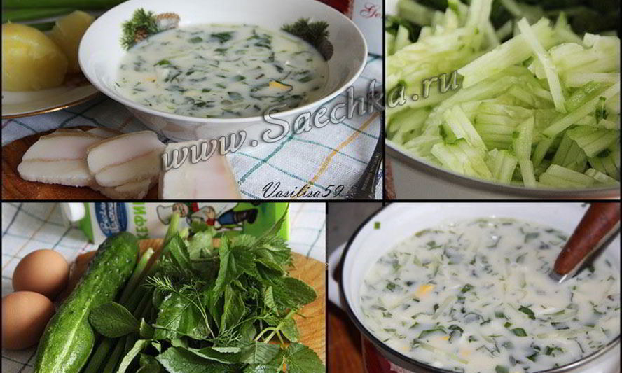 Рецепт окрошка деревенская