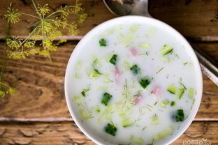 Окрошка классическая на воде