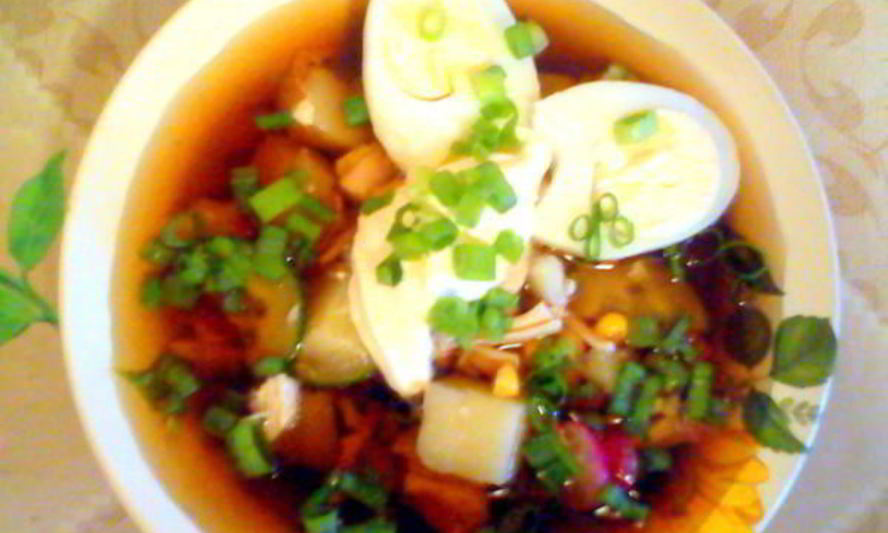 Рецепт окрошка майская фантазия