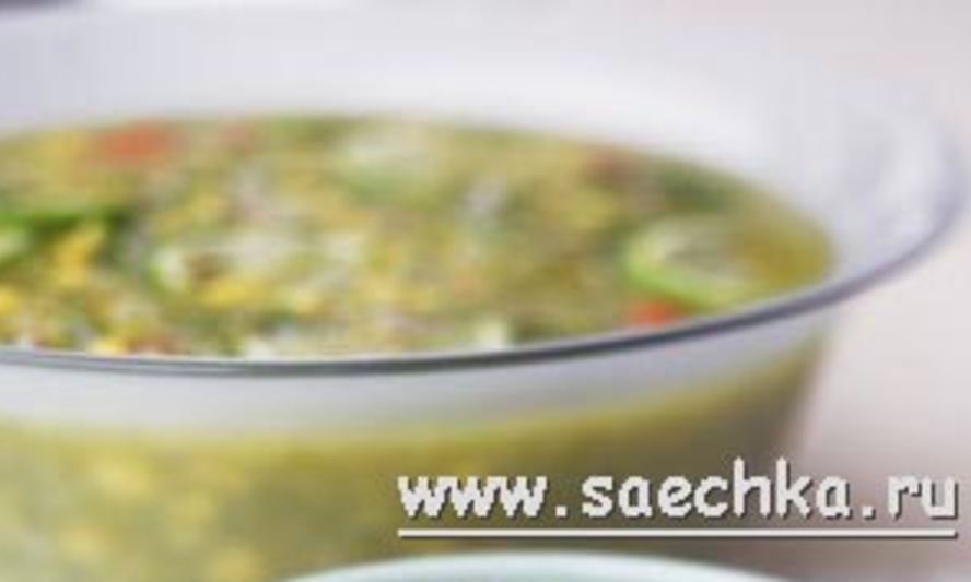 Рецепт окрошка мясная