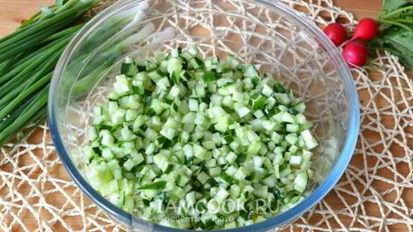 окрошка на айране