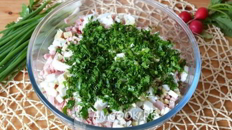 окрошка на айране