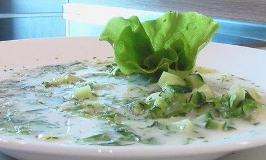 Рецепт окрошка на фруктовом отваре